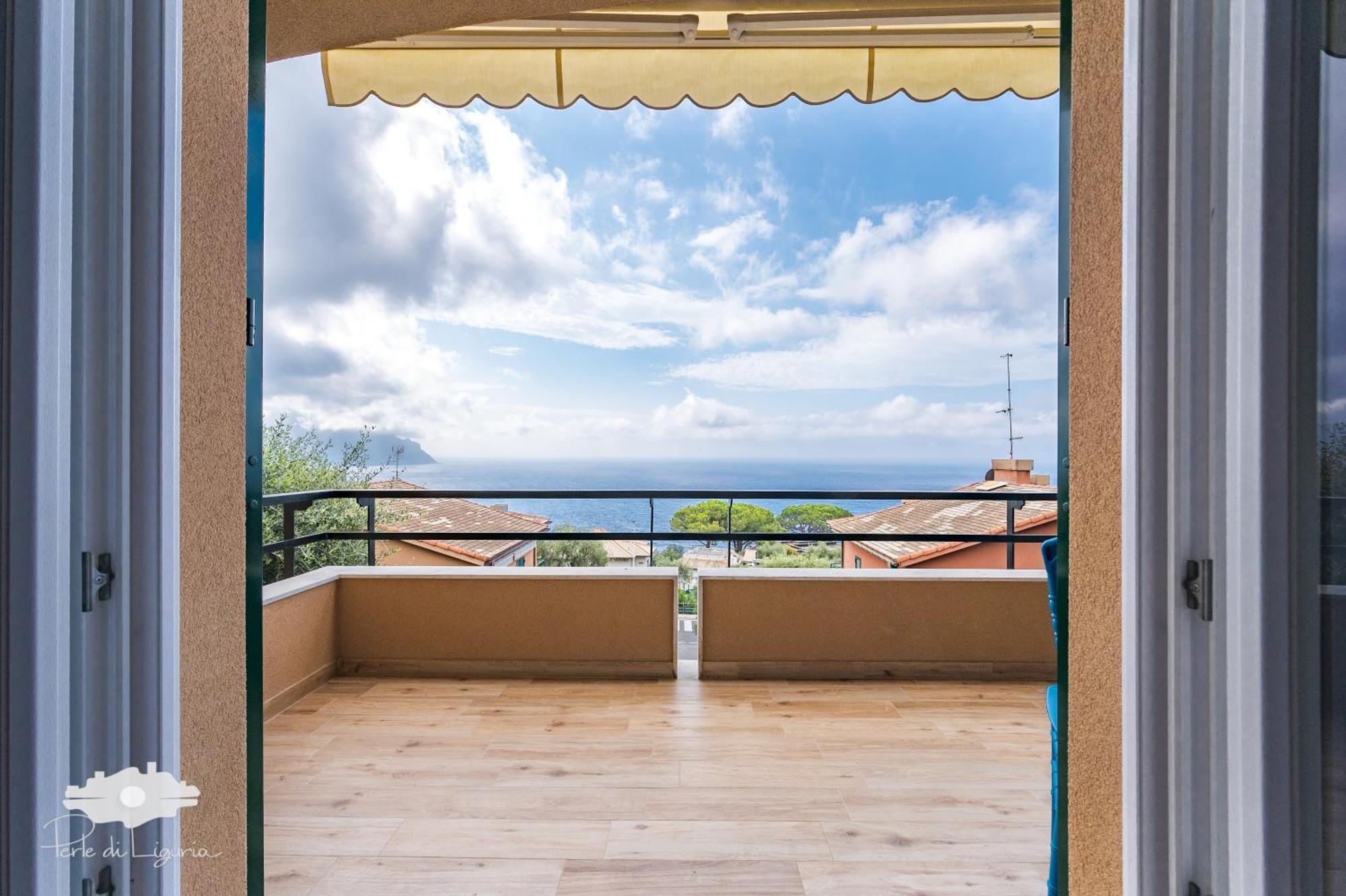 Alba E Tramonto Villa Pieve Ligure Luaran gambar