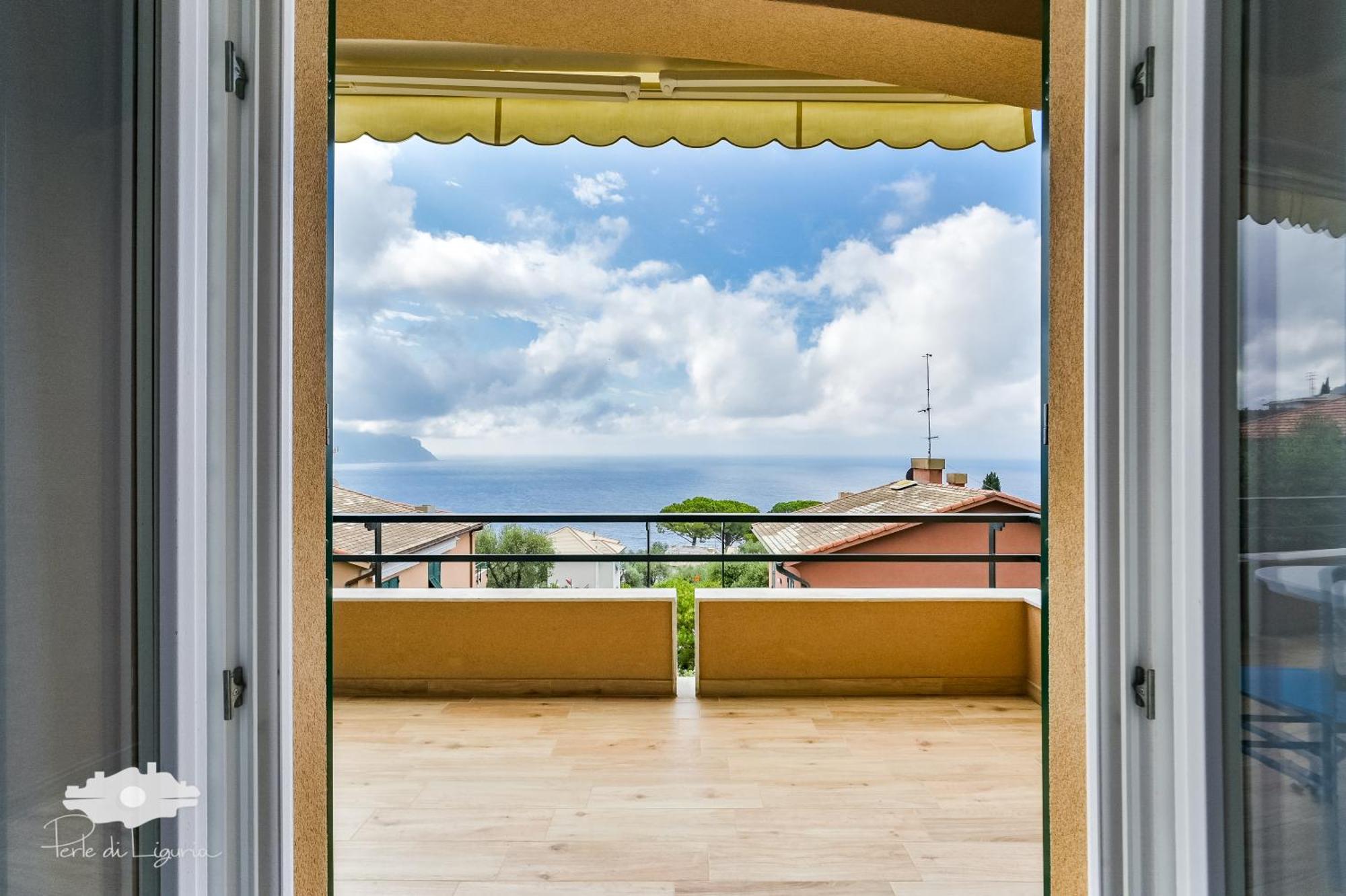 Alba E Tramonto Villa Pieve Ligure Luaran gambar